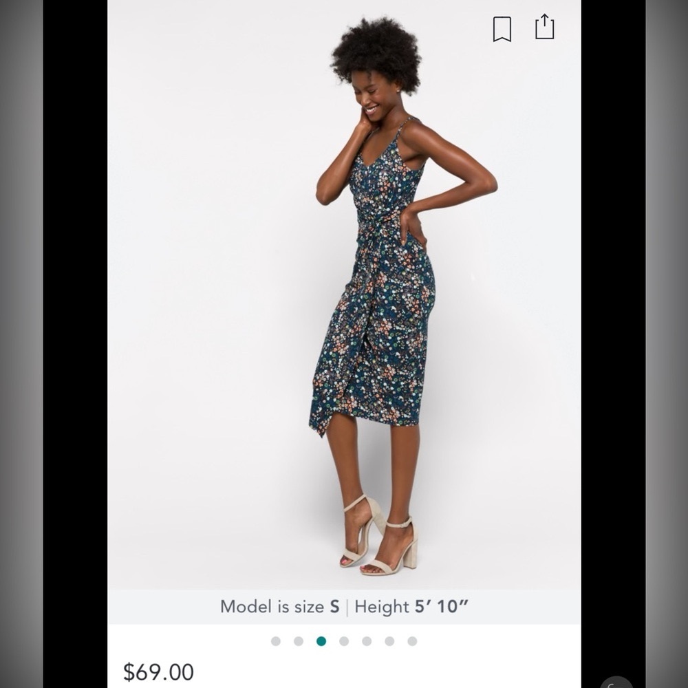NWT Knit Midi Dress by Nine Britton